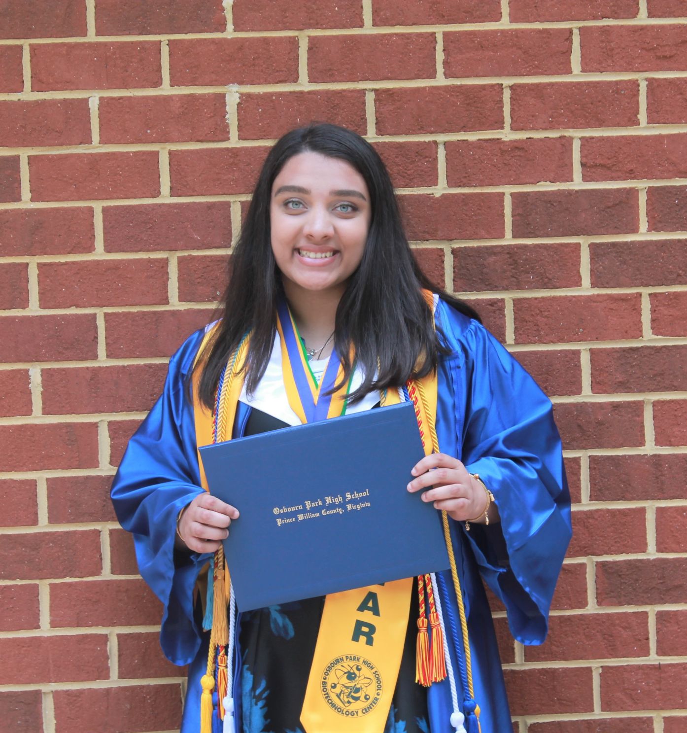 Mallika Datta, valedictorian of Osbourn Park High School